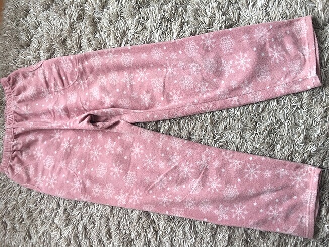 m Beden pembe Renk Polar pijama takımı