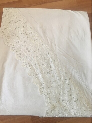 Beyaz çift kişilik nevresim takımı - Görsel 7