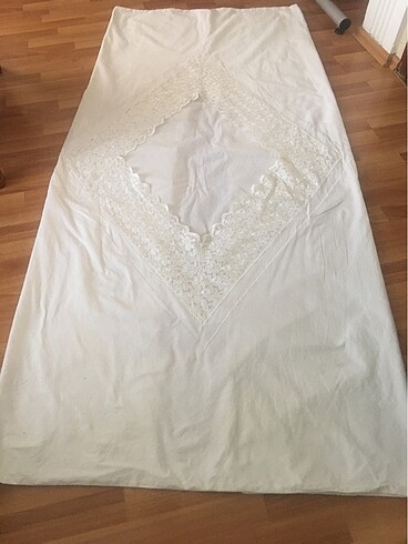 Beyaz çift kişilik nevresim takımı - Görsel 8