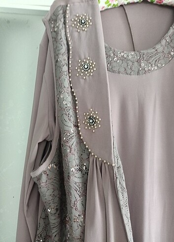 Geniş beden abiye  - Görsel 3