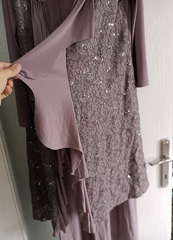 Geniş beden abiye  - Görsel 5