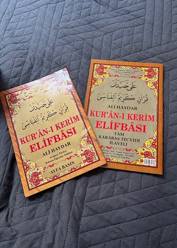 Kur'an-ı Kerim Elifbası ve Tecvidli Kitap Seti