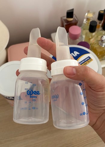 Beyaz Bebek Biberonu 125 ml 2'li Set - Görsel 2