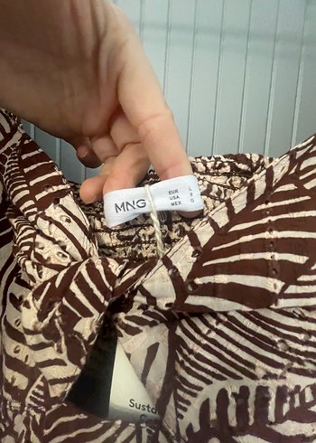 Mango fistolu astarlı balon kol mini şık elbise yandan fermuarl - Görsel 2