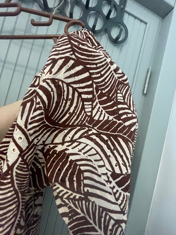 Mango fistolu astarlı balon kol mini şık elbise yandan fermuarl - Görsel 5