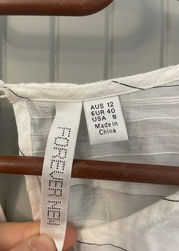 Beyaz Kadın Keten Pileli Uzun Kollu Bluz - Görsel 2