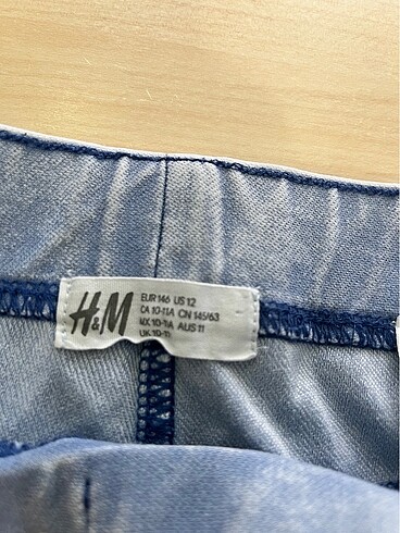 Hm jean şort - Görsel 2