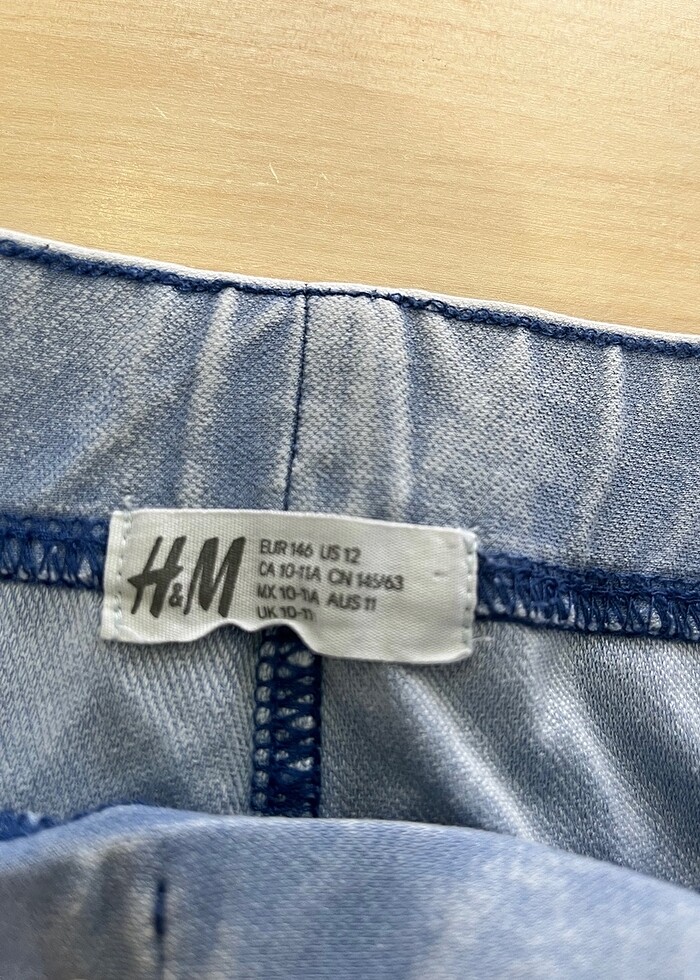 Hm jean şort - Görsel 2