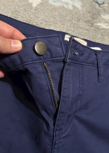 Lacivert Denim Pantolon - Görsel 3