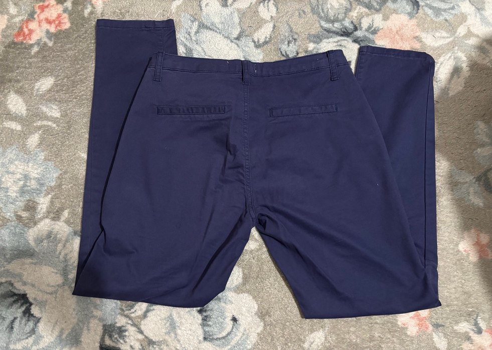 Lacivert Denim Pantolon - Görsel 4