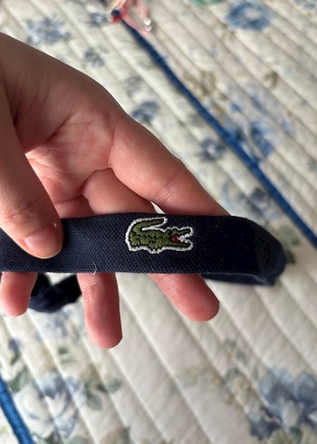 Lacoste Lacivert Saç Bandı - Görsel 2