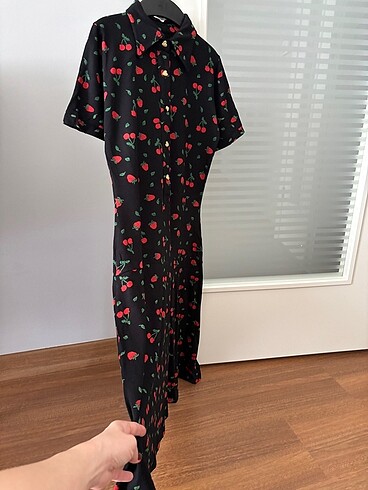 xs Beden Çilekli-kirazlı elbise