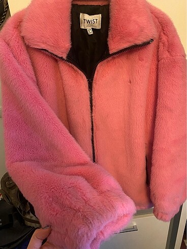 Twist twist pembe kürk