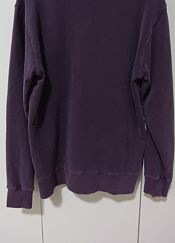 s Beden mor Renk Franklin Marshall Kapşonlu Sweatshirt