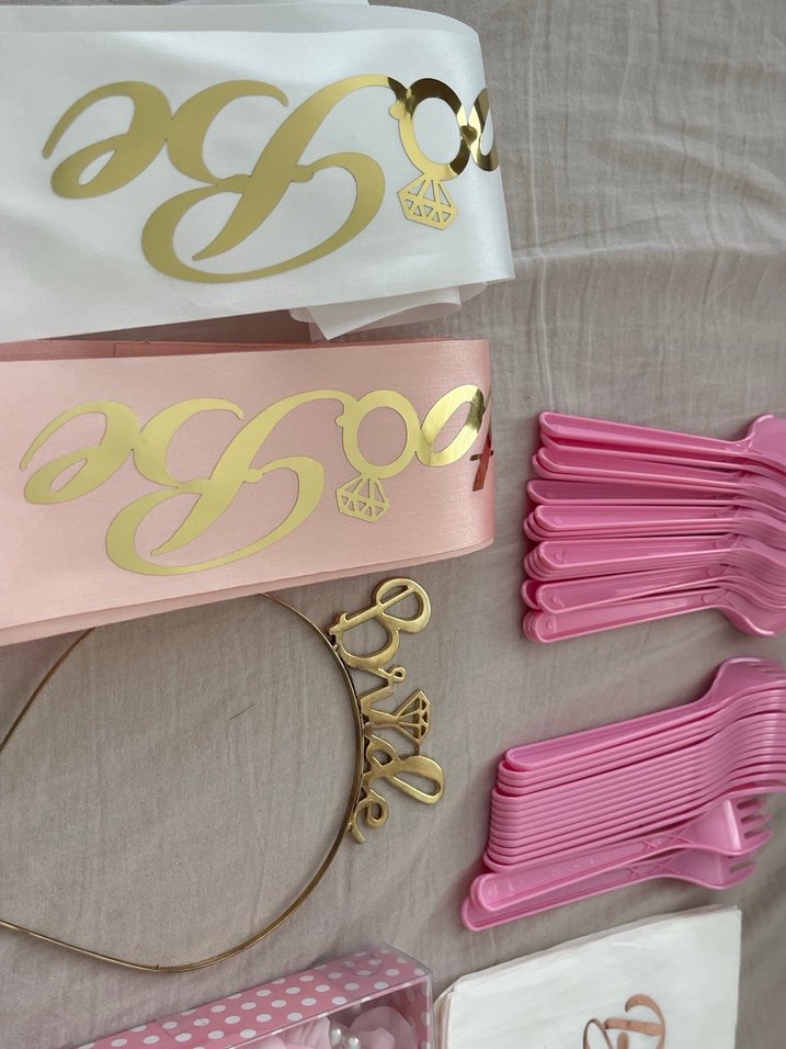 Pembe Pastel Bekarlığa Veda Parti Seti - Görsel 4