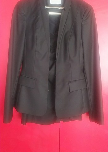 Siyah Kadın Takım Elbise (Kalem etek-Ceket) - Görsel 7