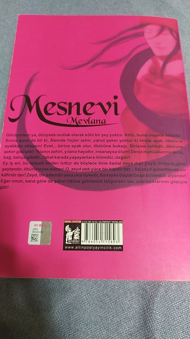 Mevlana Mesnevi Sanat Kitabı - Görsel 2