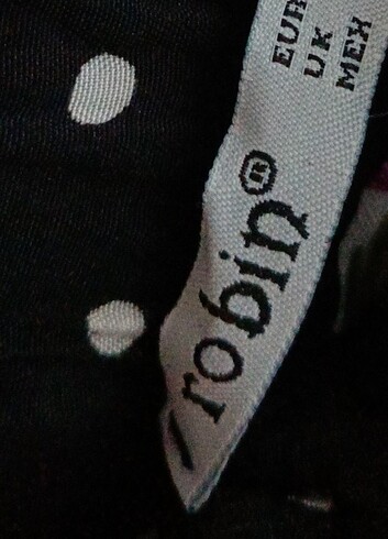 Puantiyeli beyaz benekli siyah elbise - Görsel 5