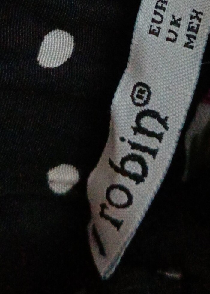 Puantiyeli beyaz benekli siyah elbise - Görsel 5