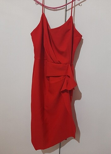 l Beden kırmızı Renk Kırmızı Abiye elbise 