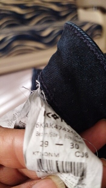 29 Beden lacivert Renk Rahat bir jean
