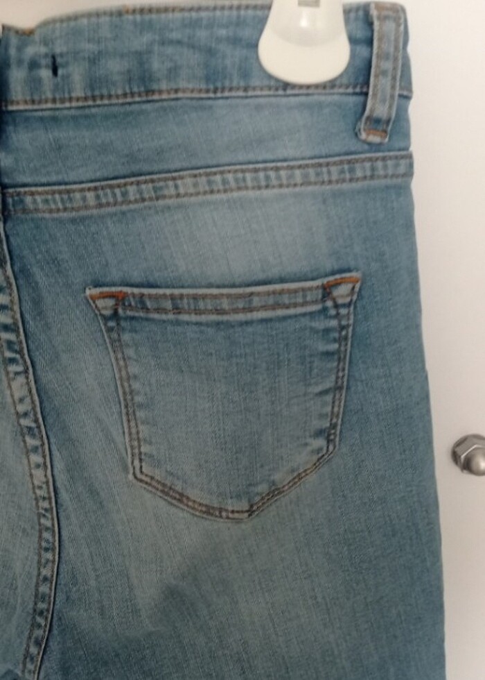 Blu jean Collezione marka s beden dar paça  - Görsel 4