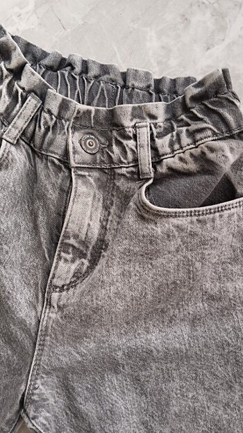 Kız çocuk mom pantolon - Görsel 2