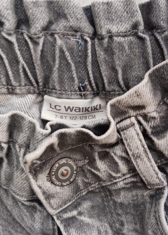 Kız çocuk mom pantolon  - Görsel 3