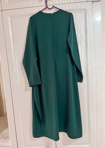 Krep tesettür ikili takım (ZÜMRÜT YEŞİLİ) - Görsel 5