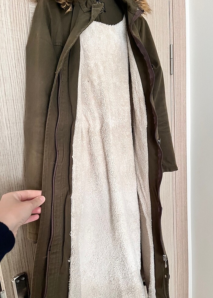 İçi yünlü kaban - Görsel 2