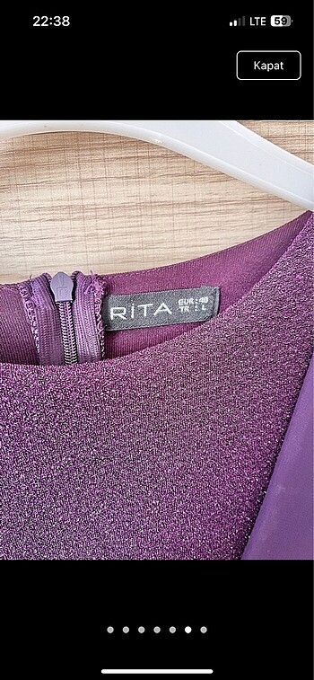 Şifon tesettür abiye - Görsel 3