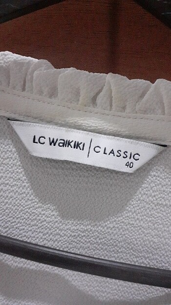 40 Beden beyaz Renk Lcw Bluz