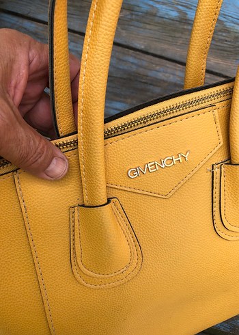 Sarı Givenchy Deri Kadın Çanta
