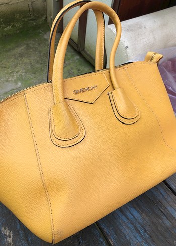 Beden Sarı Givenchy Deri Kadın Çanta