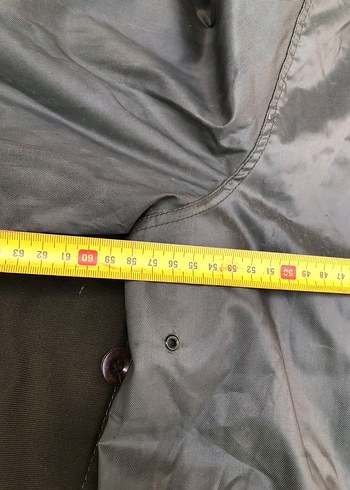3xl Beden Düğmeli Gri Erkek Midi Yağmurluk