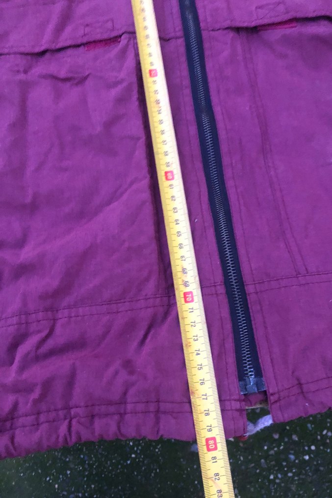 Bordo Fermuarlı Erkek mont - Görsel 5