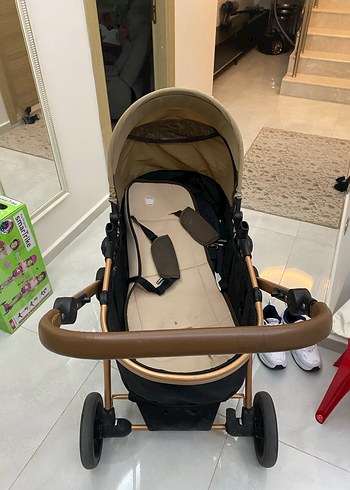 9- 36 kg Beden Camel Renkli Bebek Arabası pusetli