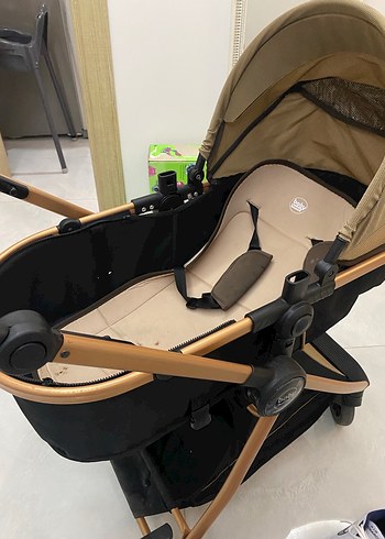 Camel Renkli Bebek Arabası pusetli