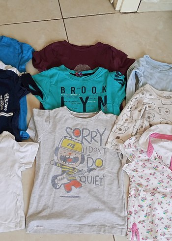 1.5 yas çocuk kıyafetleri 9 parca hepsi toplam 70 tl - Görsel 2