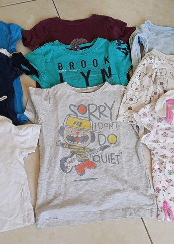 1.5 yas çocuk kıyafetleri 9 parca hepsi toplam 70 tl - Görsel 4