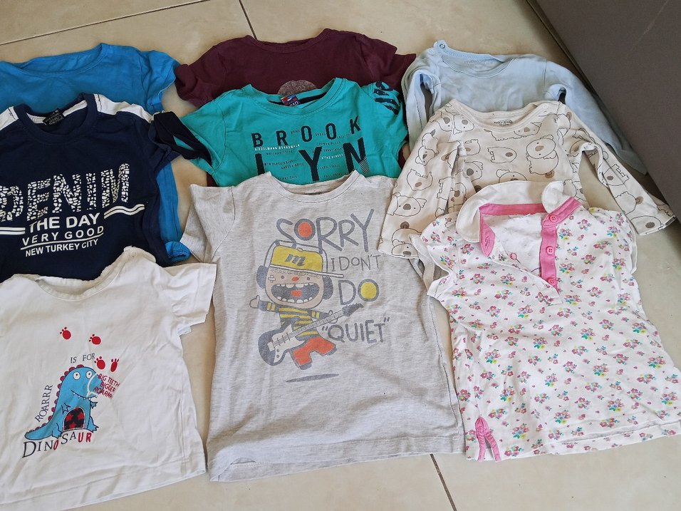 1.5 yas çocuk kıyafetleri 9 parca hepsi toplam 70 tl - Görsel 3