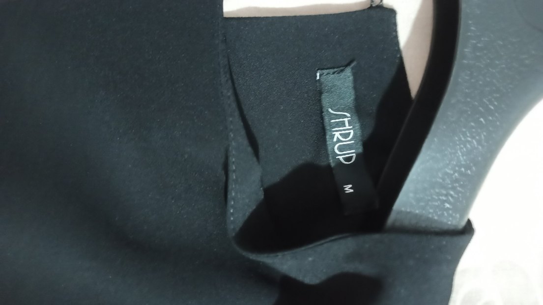 Siyah Kürklü Mini Uzun Kollu Tunik - Görsel 4