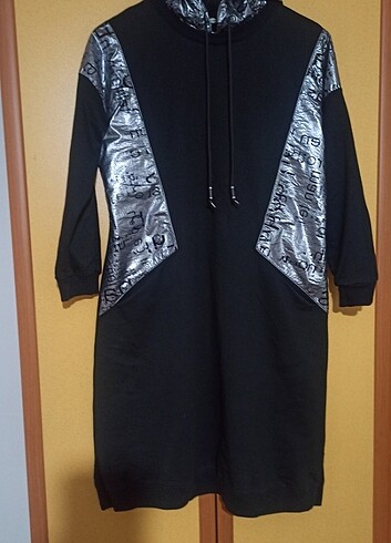 Kapsonlu uzun tunik - Görsel 5