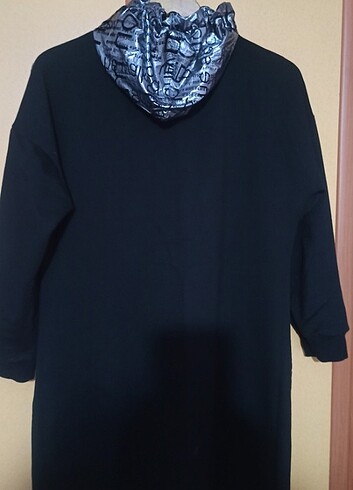 Kapsonlu uzun tunik - Görsel 6