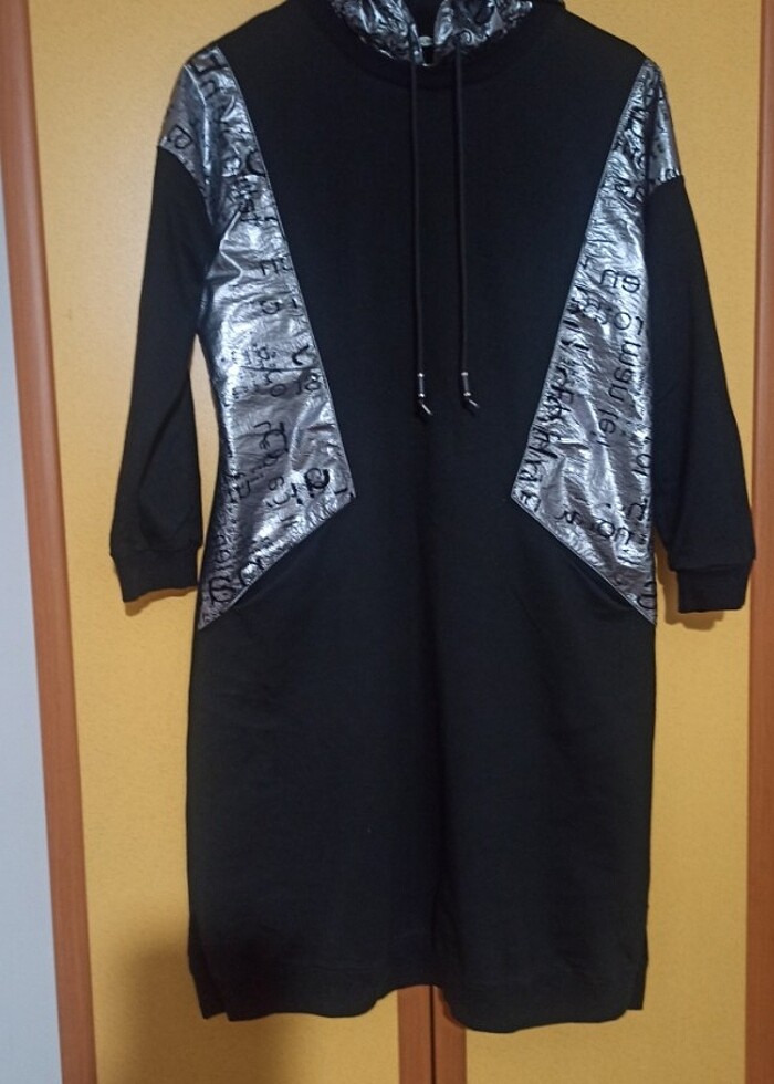 Kapsonlu uzun tunik - Görsel 5