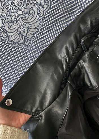 ZARA deri ceket - Görsel 7