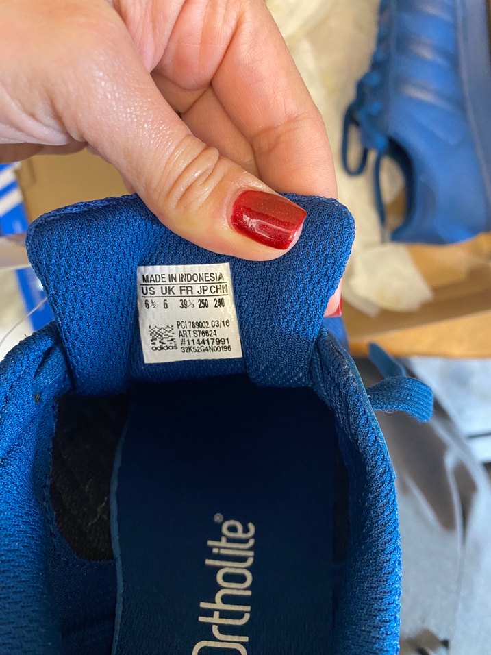 Adidas superstar Lacivert Kadın Spor Ayakkabı - Görsel 5