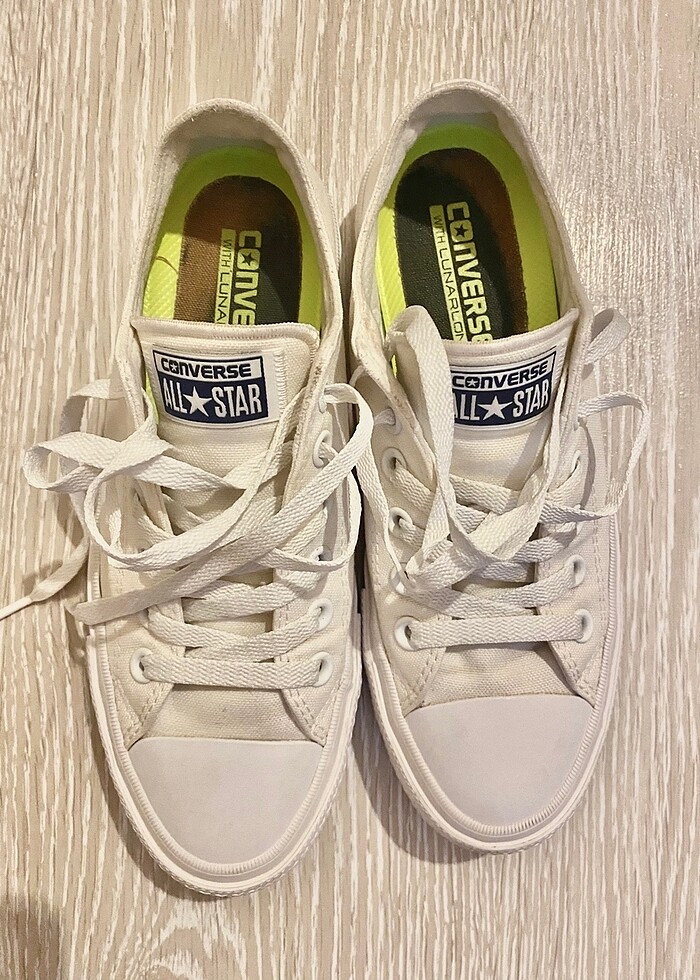 Beyaz Converse - Görsel 3