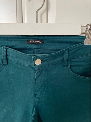 m Beden yeşil Renk Massimo Dutti Yesil Jean