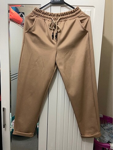 Havuç Beli Lastikli Pantolon